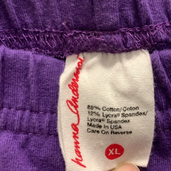 Vintage Hanna Anderson Purple leggings - Picture 4 of 4